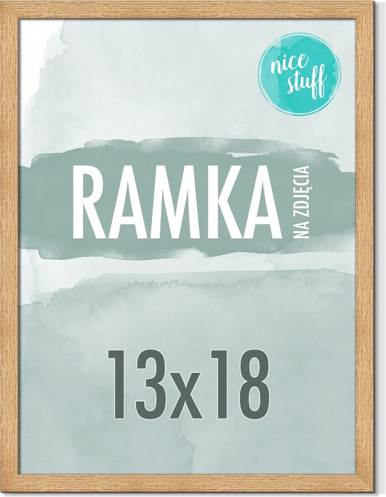 Képkeret 13x18 B6 Képkeret 18x13 Mdf Barna
