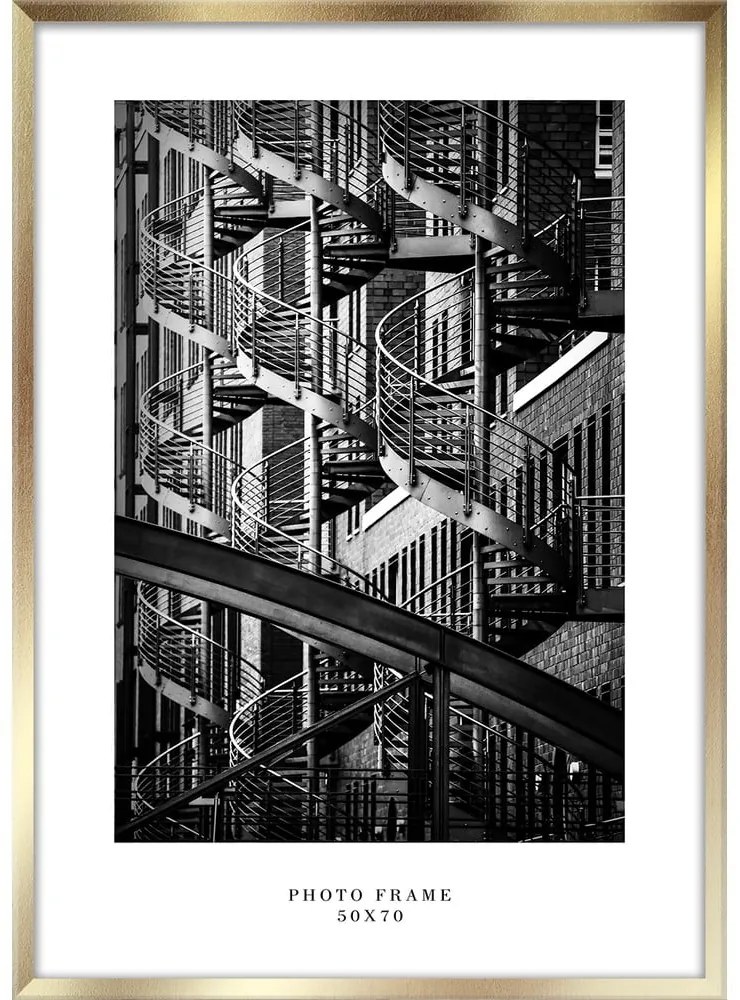 Floryda aranyszínű fali képkeret, 53 x 73 cm - Styler