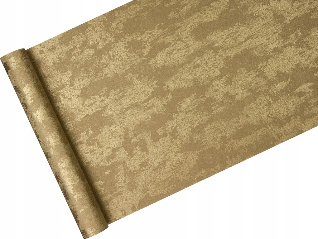 Vinyl Tapéta exkluzív Vakolat Arany Csillogás