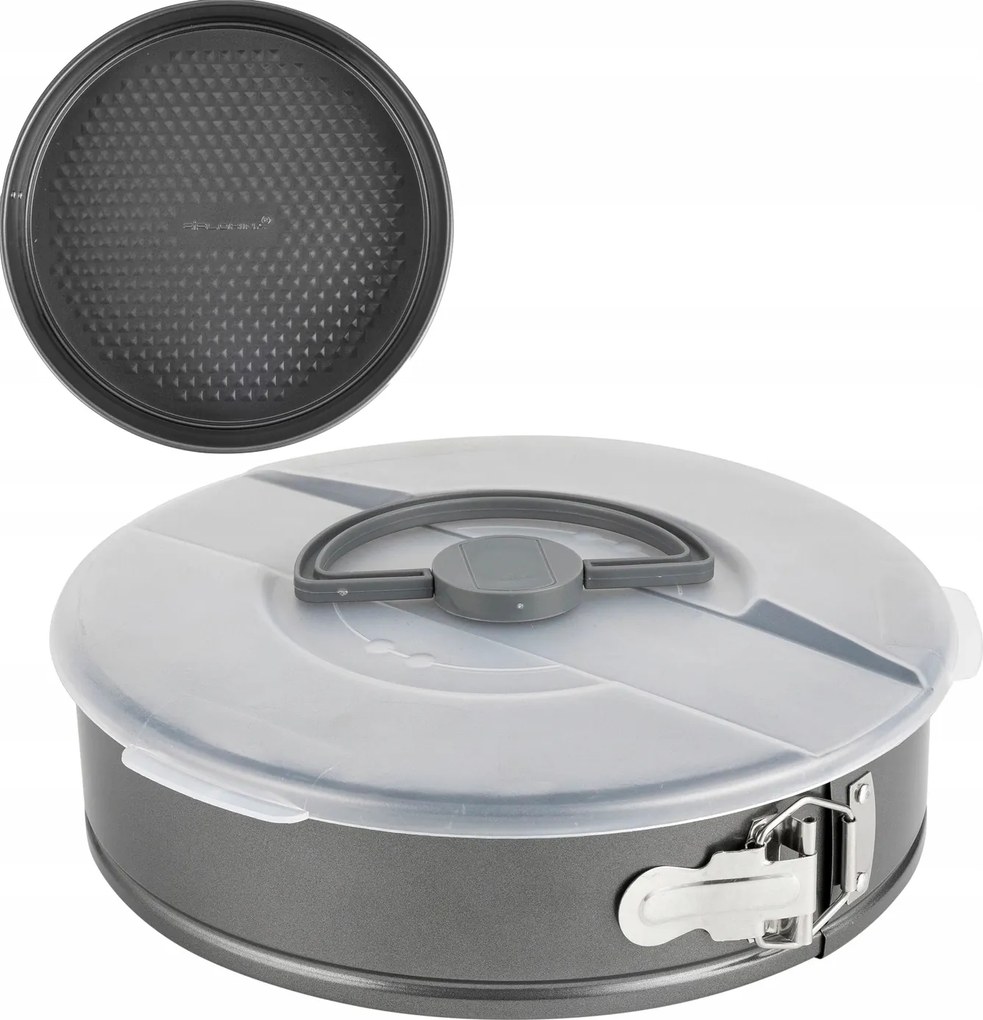 Sütőforma Tepsi Tortatartó Florina Likoris csattal 26cm