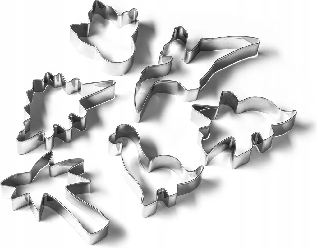 Süteményformák Dinoszauruszok 6 db-os