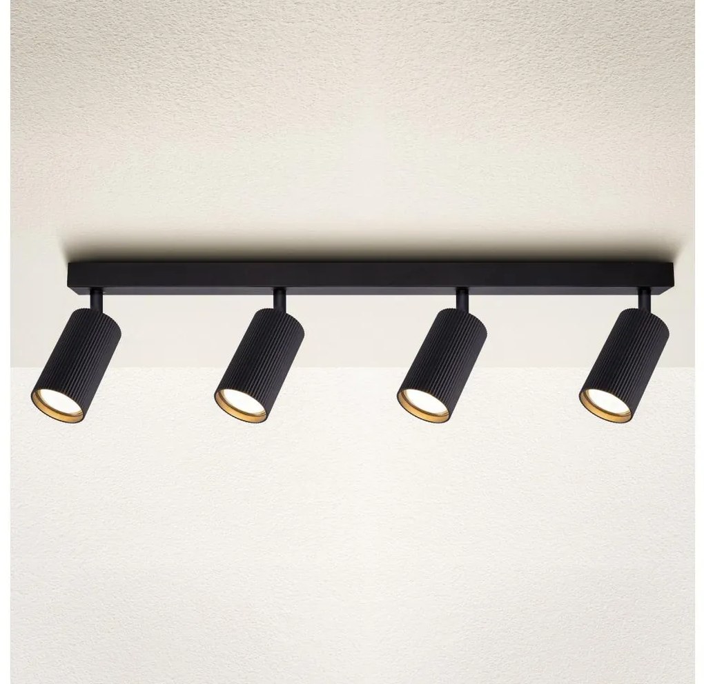 Brilagi - SELE MODERN spotlámpa 4xGU10/30W/230V, fekete