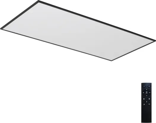 BRILAGI - LED dimmelhető mennyezeti lámpa SLIMFRAME LED/80W/230V 120x60 cm fekete + távirányító