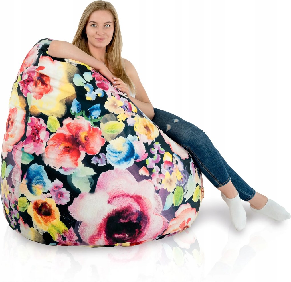 Táska Sako Puff Fotel Virág XXL