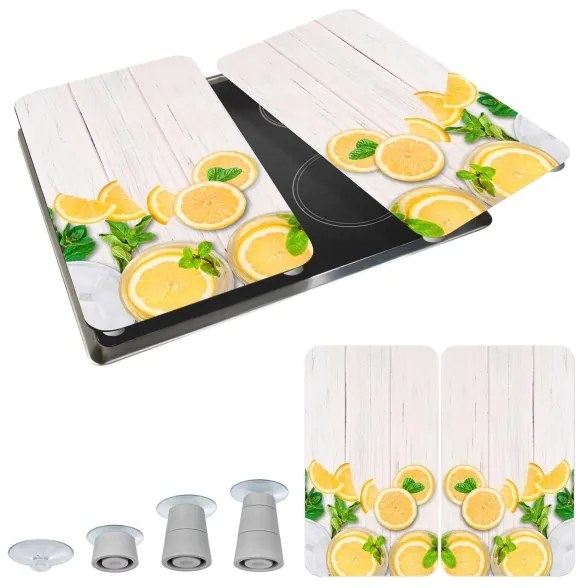 WENKO 2521512500 - Fedőlap ABDECKPLATTE - Élelmiszerhez alkalmas, 30x52 cm, színes kivitel