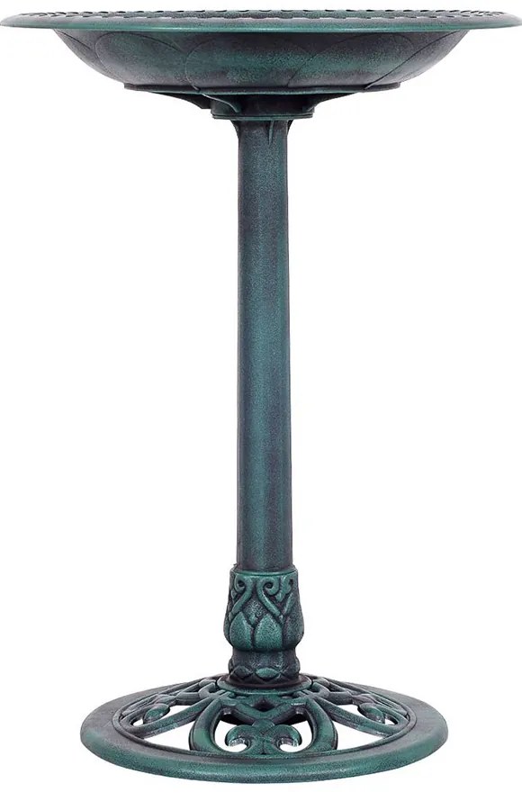 Műanyag madáritató, zöld