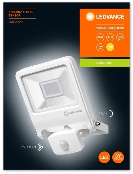 Ledvance - LED Reflektor érzékelővel ENDURA LED/30W/230V IP44