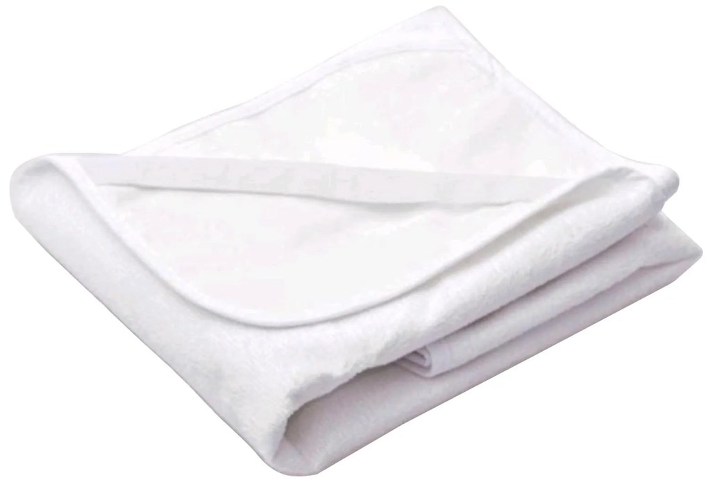 Frottír vízálló lepedő New Baby 50x70 fehér