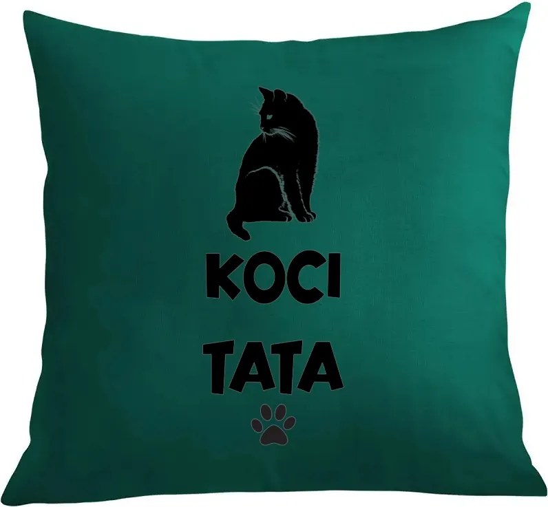 Párna párnahuzat Apák napja Macska Apa