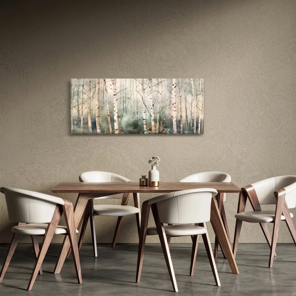 Kép - Erdőminta rajzolása (120x50 cm)