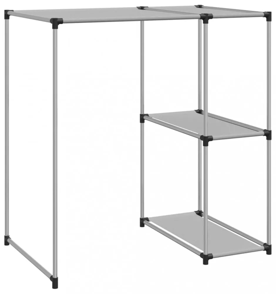 2 szintes szürke mosógép feletti tárolóállvány 87x55x90,5 cm