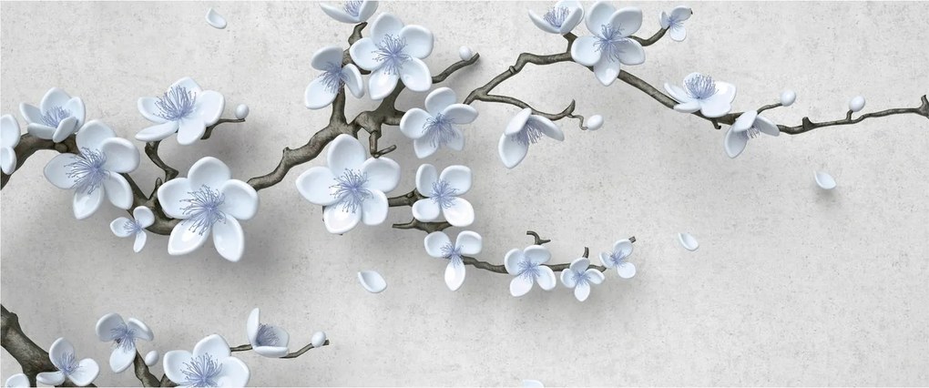 A virágok képe (120x50 cm)