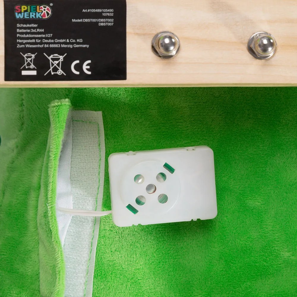 Spielwerk® Gyerek hintázó dinoszaurusz hangfunkcióval