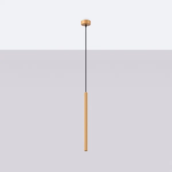 Sollux SL.1339 - Csillár zsinóron ARCHE 1xG9/8W/230V arany