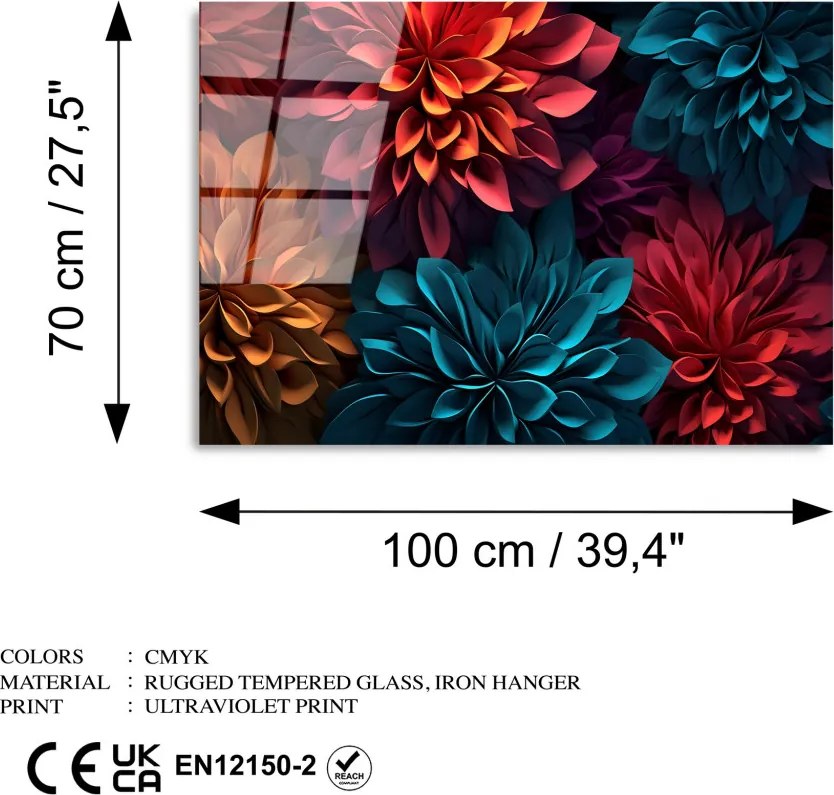 Üvegkép, 70×100 cm – UV-1175