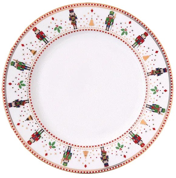 18 részes Diótörő karácsonyi étkészlet Nutcrackers