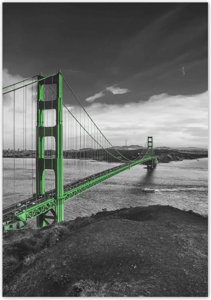 Poszterek 70x100 Usa híd Tájkép