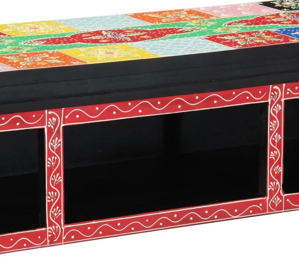 Fali TV Szekrény Többszínű 100x30x22cm Műszaki Fa