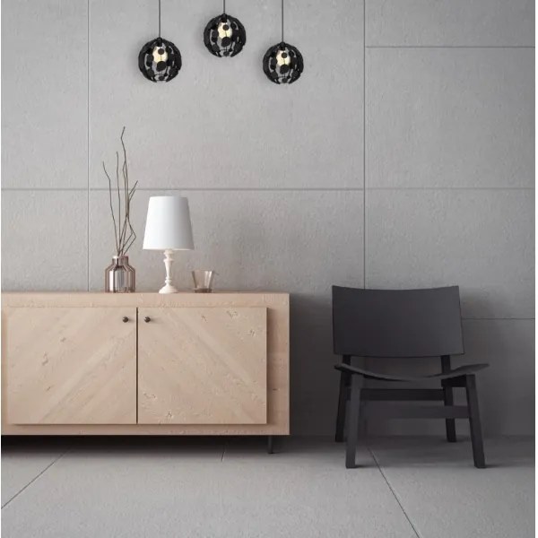 Csillár GAIA 3xE27 / 60W / 230V fekete / barna