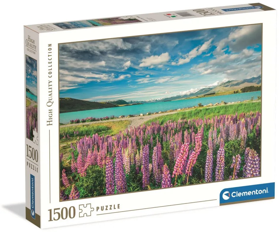 Új-Zéland Lake Tekapo 1500 db-os puzzle Clementoni