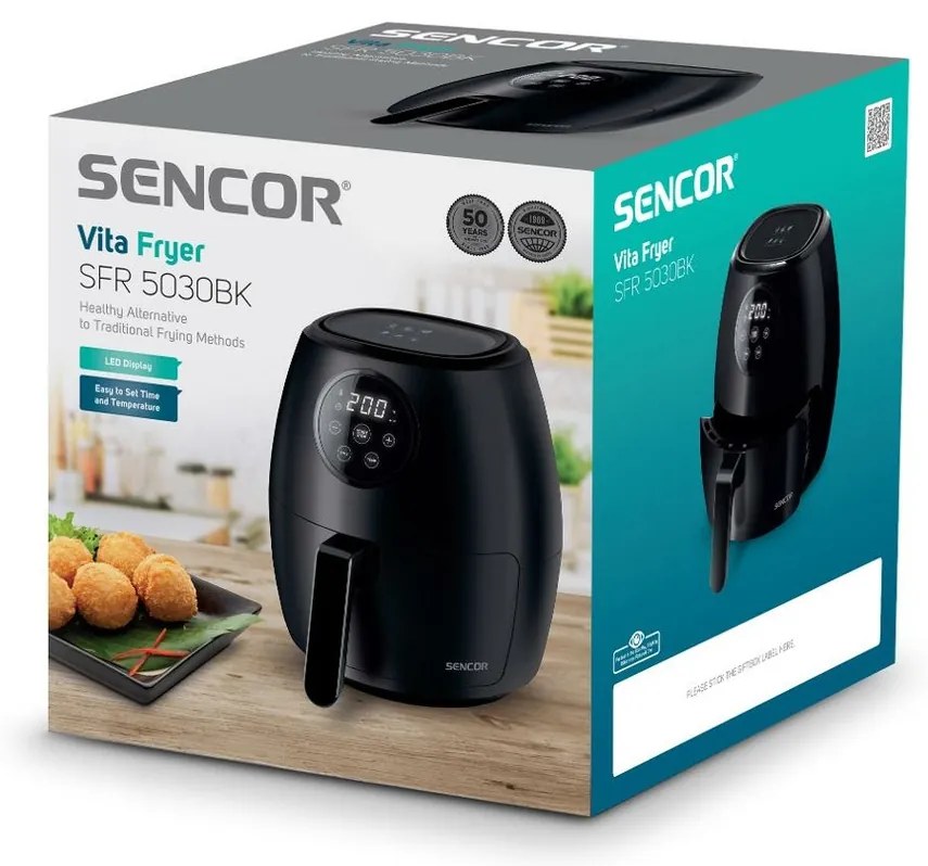 Sencor SFR 5030BK horkovzdušná fritéza