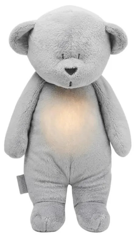 Moonie Moonie - Snuggle buddy dallammal és lámpával maci ezüst FBB0191
