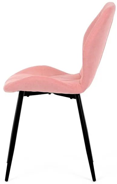 Étkezőszék rózsaszín szövettel. CT-285 PINK2