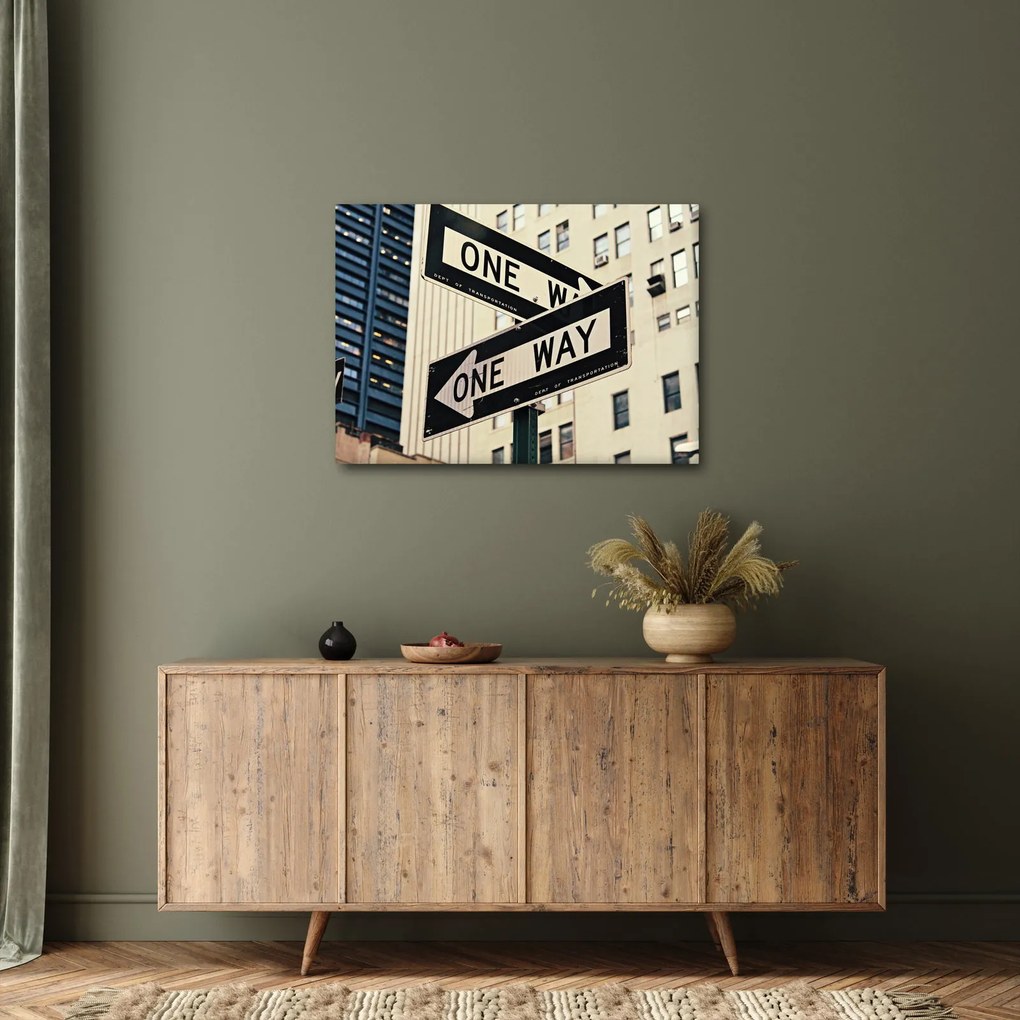 Kép - New York ONE WAY (70x50 cm)