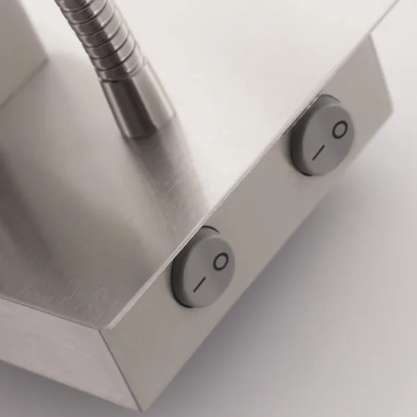 Eglo - LED Flexibilis lámpa PASTERI 1xE27/40W+LED/3,8W fehér