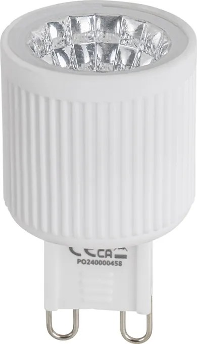 5 darabos G9 24 mm-es 3 lépésben szabályozható LED izzó készlet 3W 300 lm 2700K