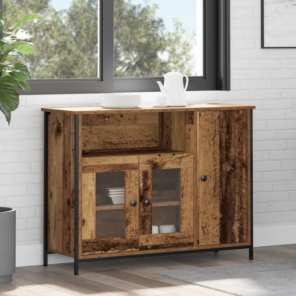 Old Wood Fotel 100x35x75 cm Műszaki Fa