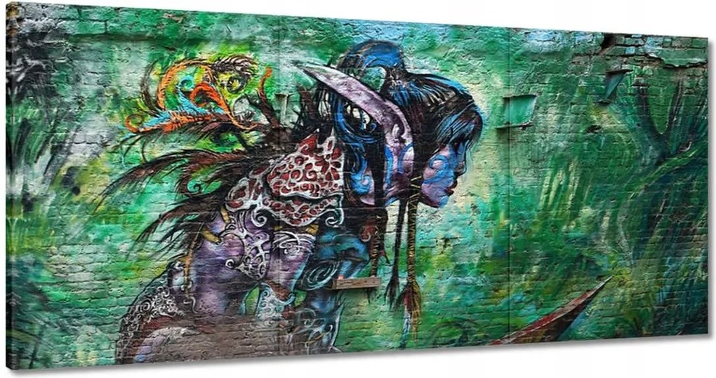Festmények 180x90 Graffiti Utcaművészet