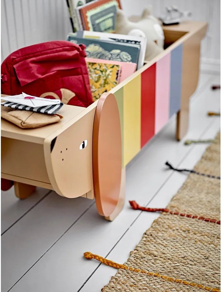 Gyerek könyvespolc 108x32x37 cm Charlie – Bloomingville Mini