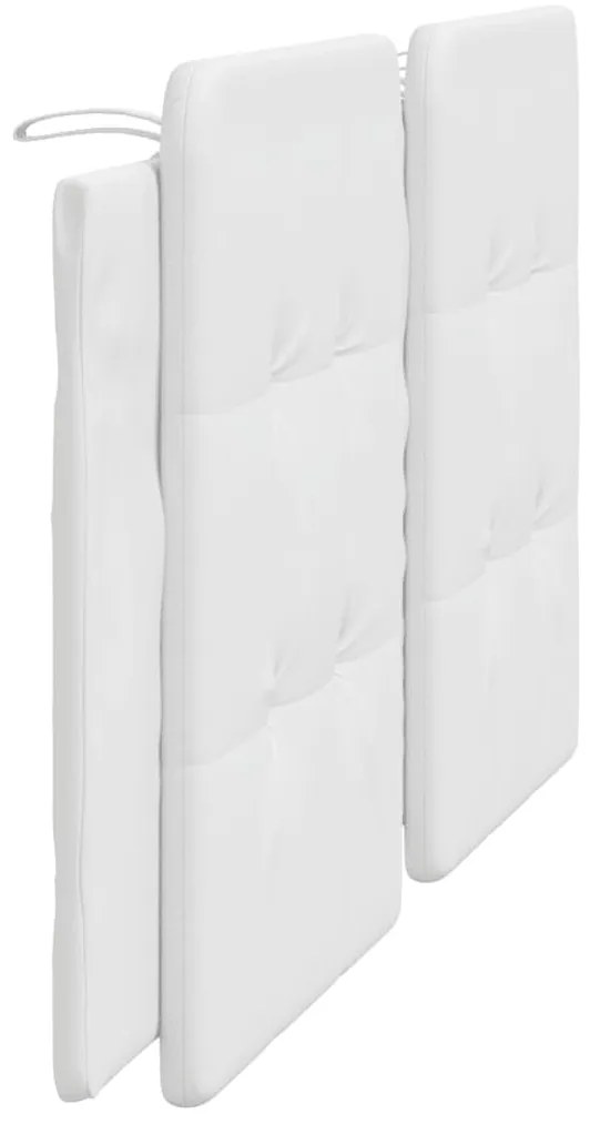 fehér műbőr fejtámla párna 180 cm