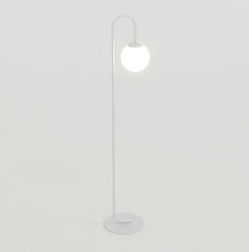 Emibig modern állólámpa flor fehér emi1498/lp1