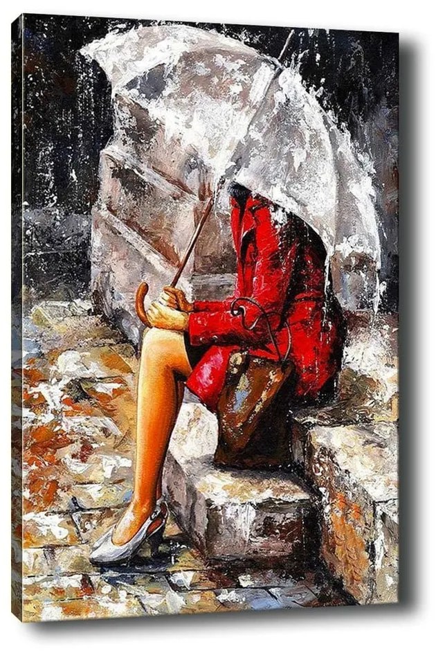Waiting in the Rain kép, 40 x 60 cm - Tablo Center