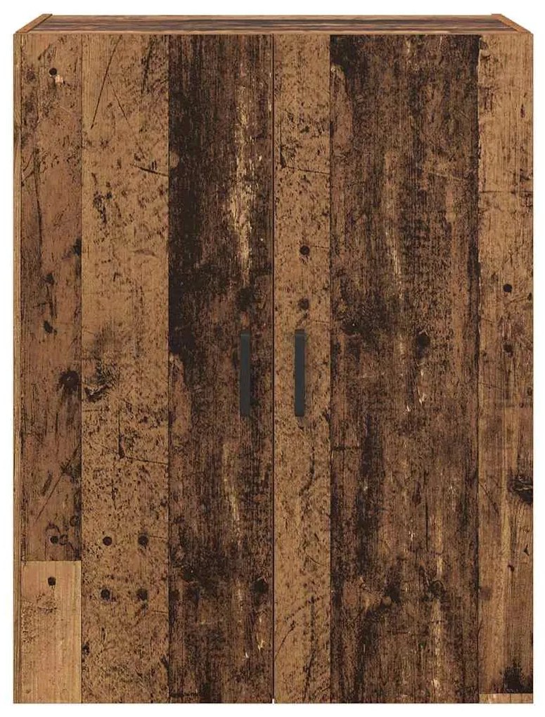 Fali Szekrények 2 pcs Régi fa 69.5 x 34 x 90 cm Faanyag