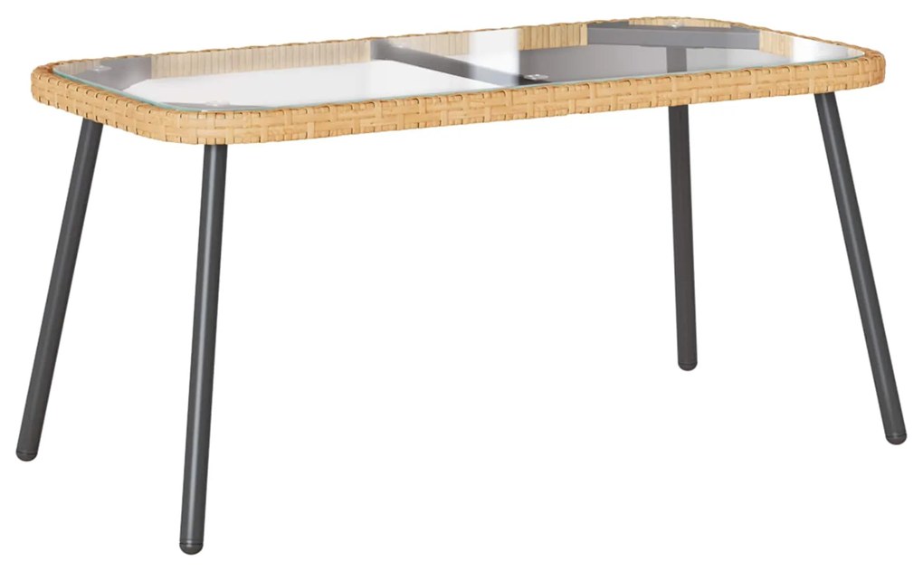 vidaXL Dohányzóasztal Barna és fekete 90 x 45 x 43 cm