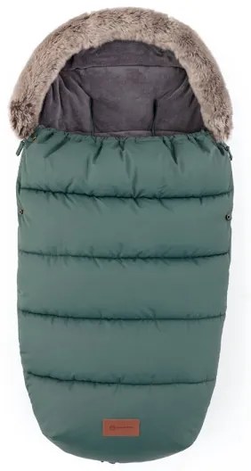 PETITE&MARS - SZETT Gyerek bundazsák 4 az 1-ben COMFY + babakocsi kézmelegítők FURRY Khaki