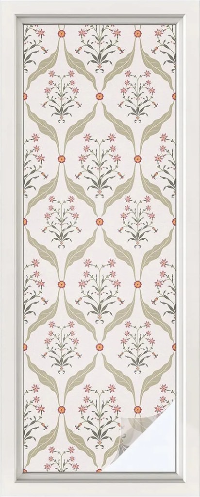 Öntapadós Védőfólia Szélvédőre Virágmintás 50x146 cm