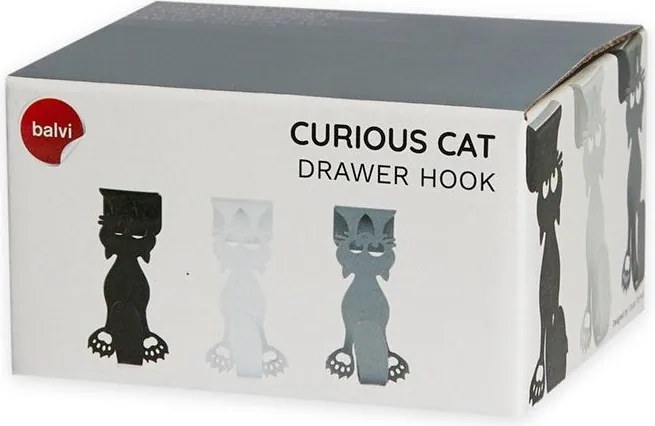 Függő fém akasztó szett 3 db-os Curious Cats – Balvi