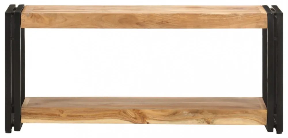 tömör akácfa TV-szekrény 90 x 30 x 40 cm