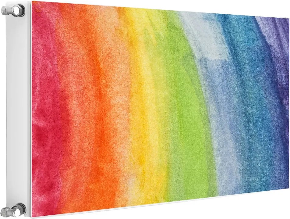 Radiátormágnes Radiátor 80x60 Szivárvány Fotótapéta