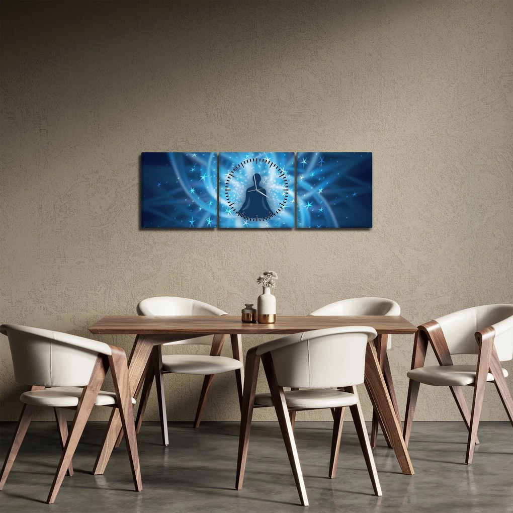 Kép - Szellemi energia (órával) (90x30 cm)