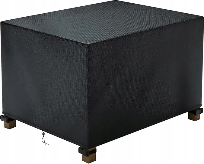 Kerti bútor huzat Vízálló Oxford 600D 72x56x43cm Fekete