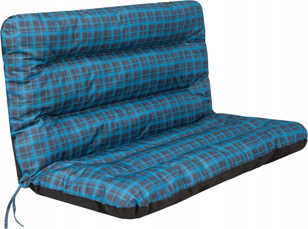 Kerti párna hintaágyhoz háttámlával, padpárna 150x110cm