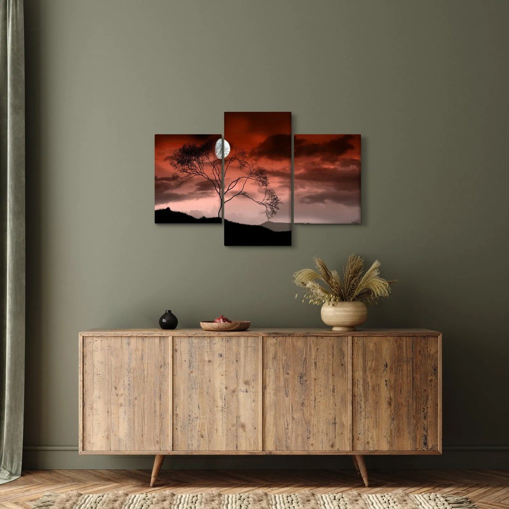 Kép - Hold megvilágítja az éjszakát (90x60 cm)