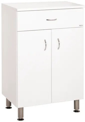 Keramia Pro fürdőszobaszekrény alacsony 50x79x33,3 cm fehér lesk PRON50DV