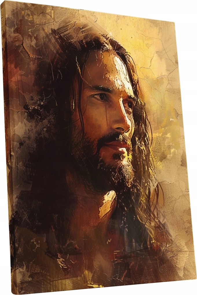 Vászonkép Modern Jézus Krisztus ikon nappali szoba 75x100