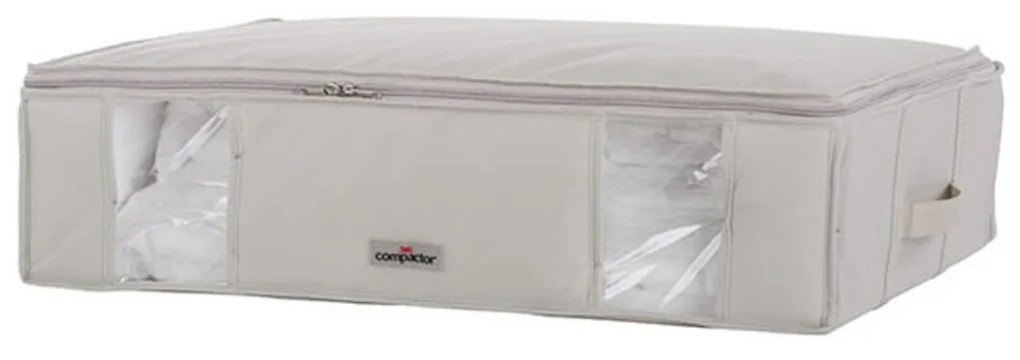 Nagyméretű vákuumzsák doboz, Compactor, 145 L, polietilén / nejlon, bézs